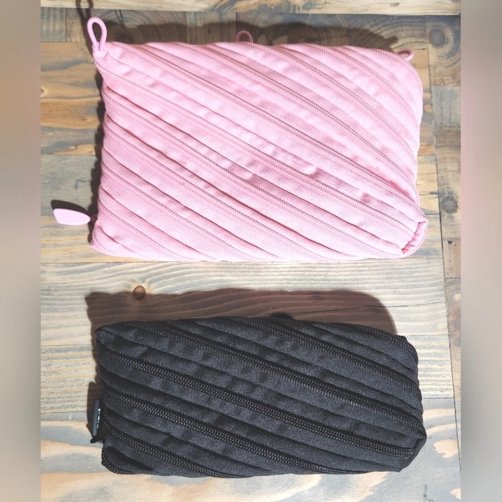 Set of 2 Zipit pencil pouches K2